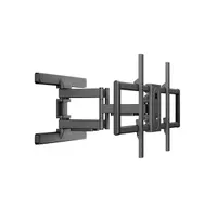 Stell 35061032 fali konzol acél fekete 60 kg forgatható billenthető kábelrendező 1 db 43"-100" Vesa 200x100-800x400 #2