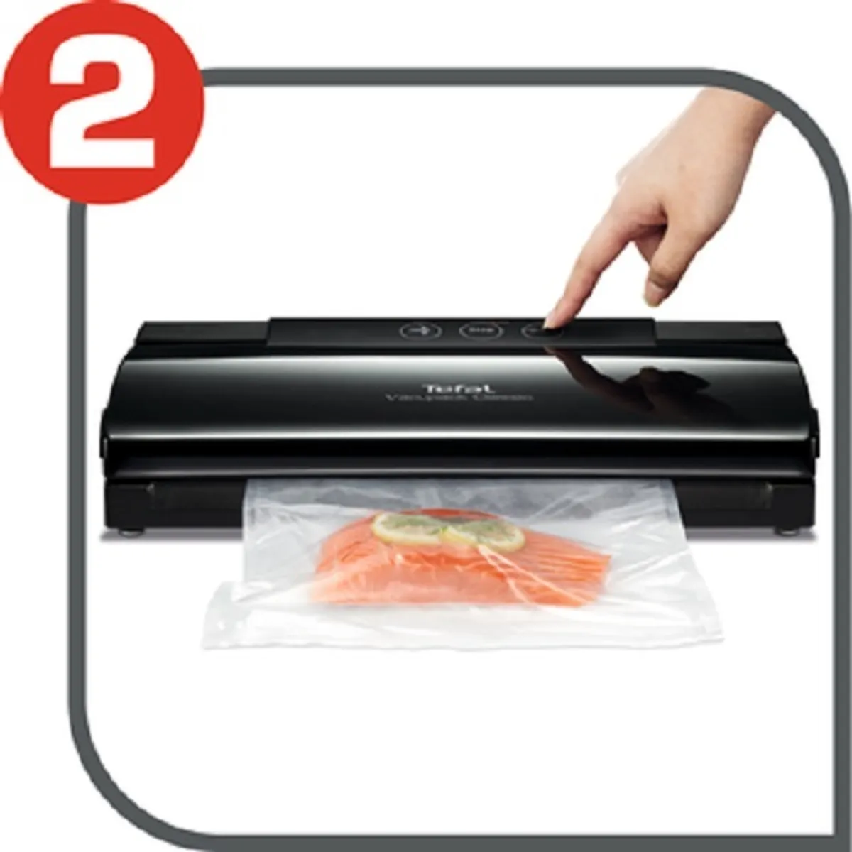 Tefal 8000036047 Classic fóliahegesztő 130 W fekete #3