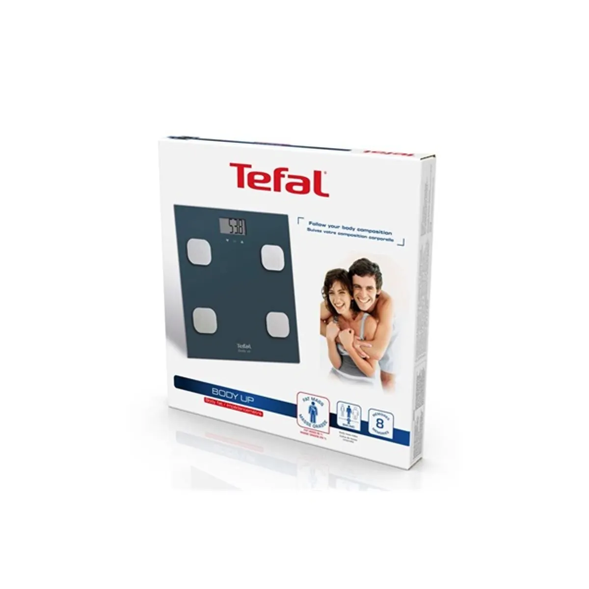 TEFAL 2100111795 Body Up személymérleg LCD 150,0 kg 100 g Szürke Inox #5