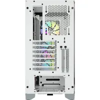 CORSAIR CC-9011205-WW iCUE 4000X RGB ATX fehér 3x120mm USB 3.0 fejhallgató csatlakozó mikrofon csatlakozó 2x3,5" külső 2x5,25" külső 2x3,5" belső #6