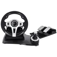 TRACER TRAJOY46524 Roadster 4 in 1 fekete ezüst, vezetékes, 1,8 m, 12 gomb, PC, PS3, PS4, Xbox One, Nintendo Switch