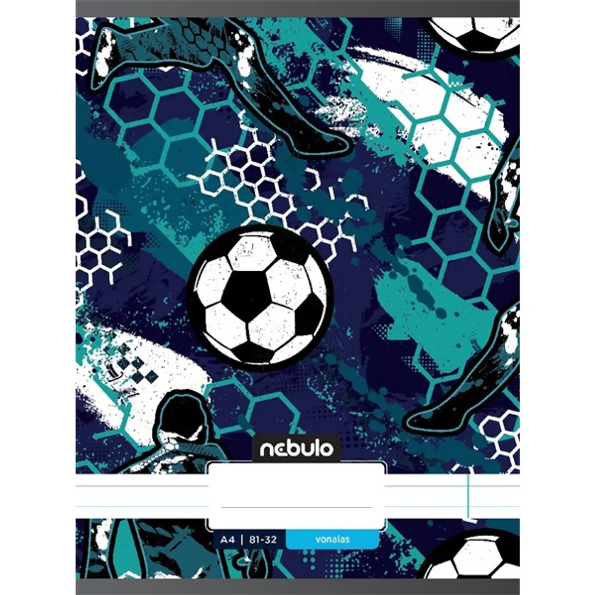 Nebulo VO-XM-A4 Xtreme 32-lapos Sima tűzött füzet #5