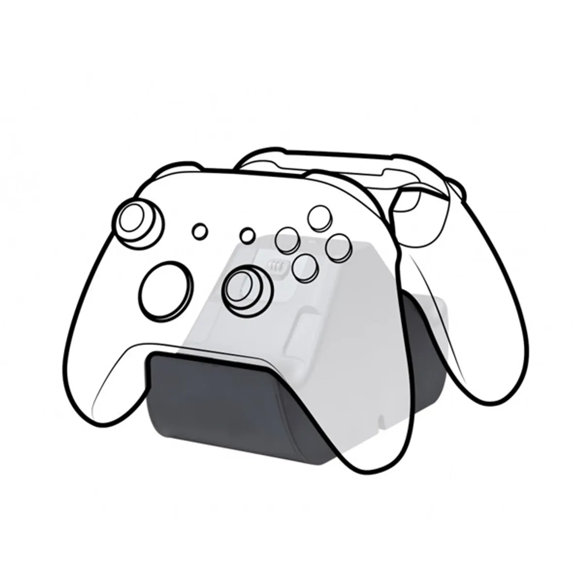 BigBen 2807372 Xbox Series X Dual fekete töltőállomás #2