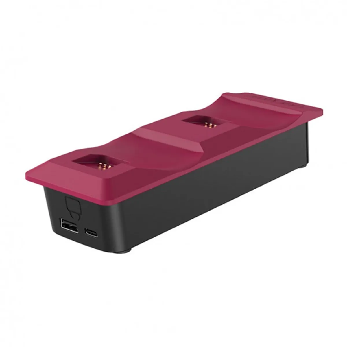 Venom VS5010 PS5 dupla töltőállomás Cosmic Red Csúszásgátló talp, Töltöttségjelző LED, USB Type C #2