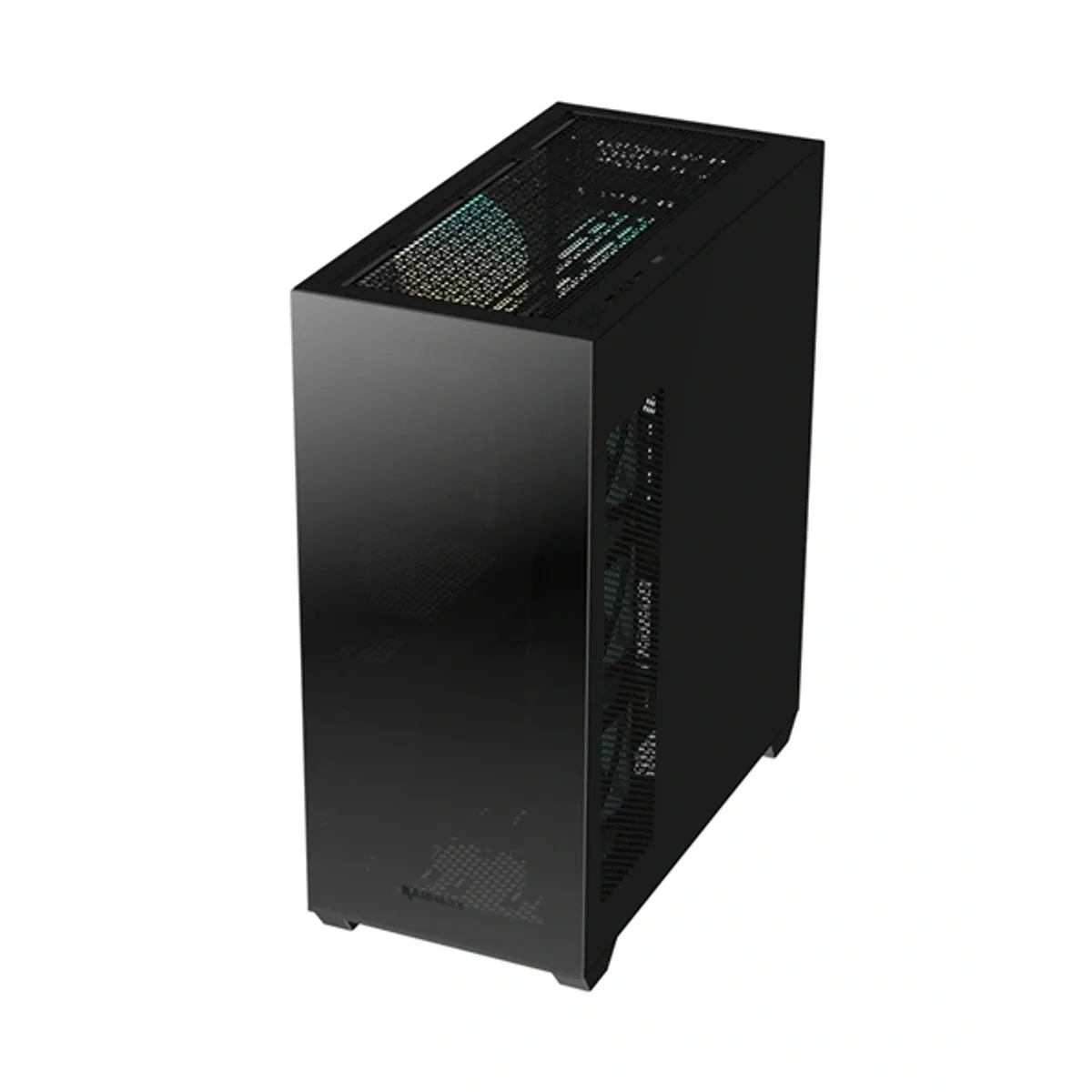 RAIDMAX I800CBF i800 Chrome fekete ATX USB 3.0 4x beépített ventilátor edzett üveg #4