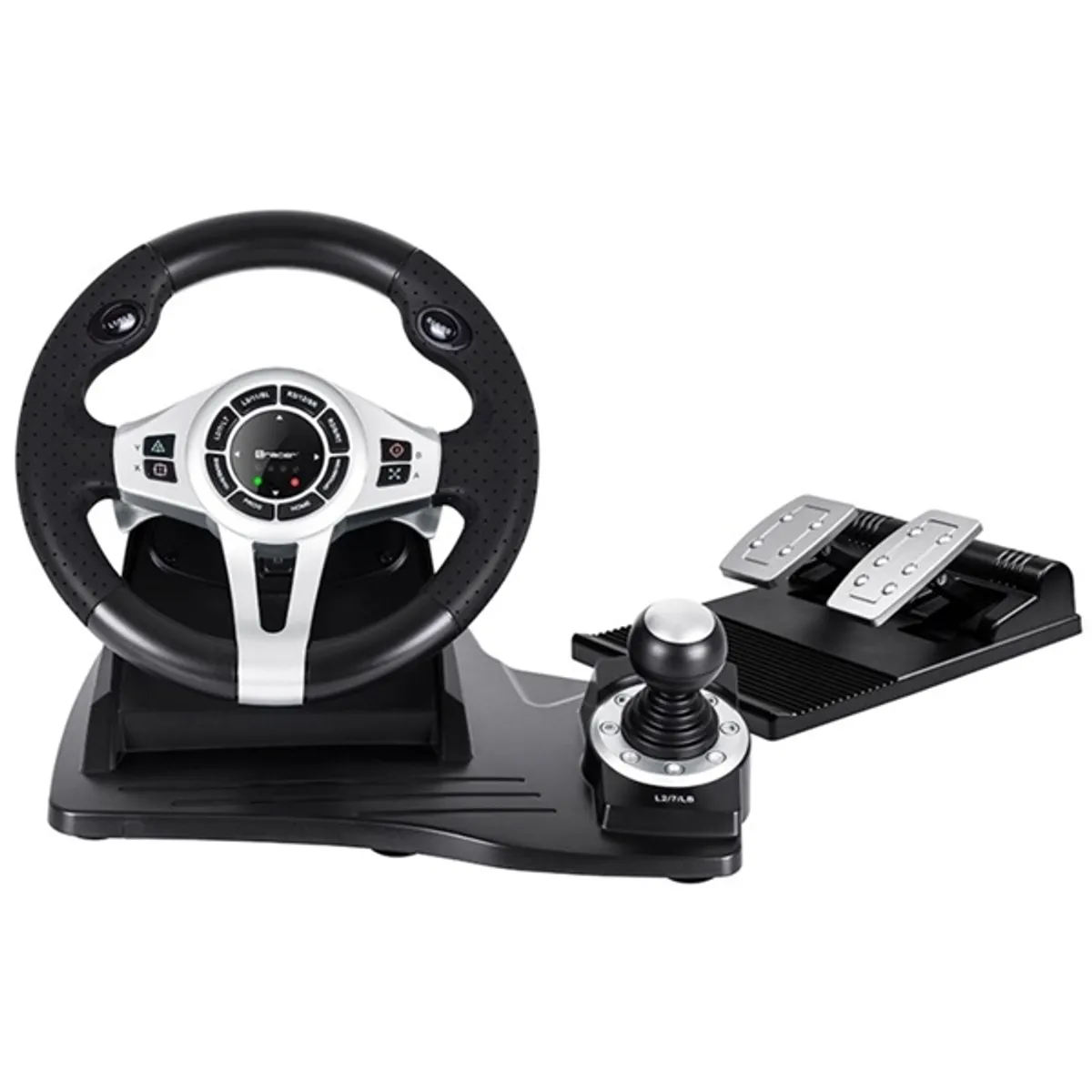 TRACER TRAJOY46524 Roadster 4 in 1 fekete ezüst, vezetékes, 1,8 m, 12 gomb, PC, PS3, PS4, Xbox One, Nintendo Switch #1