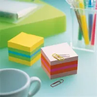 POST-IT 7100172395 mini jegyzetkocka 51x51mm 400 lapok többszínű öntapadó PEFC #4