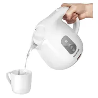 Sencor 41005054 SWK 1010WH fehér 1,0 L 1100 W automatikus kikapcsolás vízszintjelző vízkőszűrő 360 fokban elforgatható #5