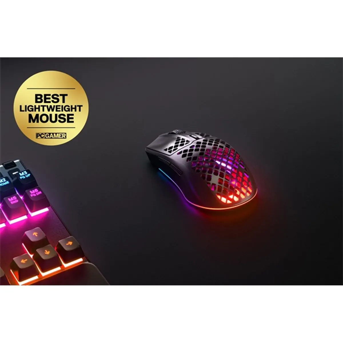 SteelSeries 62612 Aerox 3 2022 wless TrueMove Air 18000 DPI Bluetooth 2.4 GHz DPI kapcsoló és programozható gombok #6