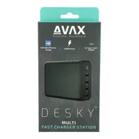 AVAX DC637 Desky+ 200W GaN 4xType-C gyorstöltő elosztó #9