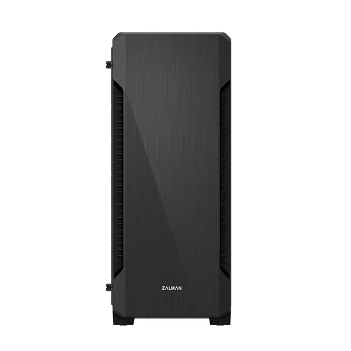 ZALMAN S3 TG közép-torony fekete edzett üveg ATX 424x196x462 mm 3x elől 1x hátul 7 bővítőhely 2x3,5 2x2,5 USB 3.0 fejhallgató és mikrofon táp nélkül #2