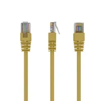 Gembird PP12-0.5M-Y Patch kábel CAT5e UTP 0,5 m sárga RJ45-RJ45