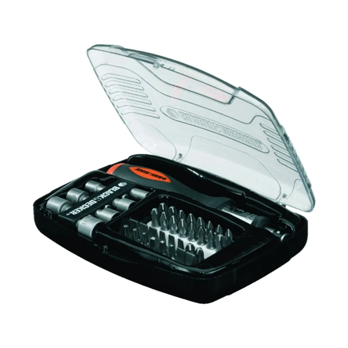 Black and Decker A7062-XJ 40 darabos racsnis csavarozó készlet PH1-3, PZ1-3, TORX T10-20, S1-3, 5-11 mm #1