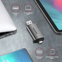 AXAGON CRE-SAC kártyaolvasó külső USB 3.0 SD microSD #4