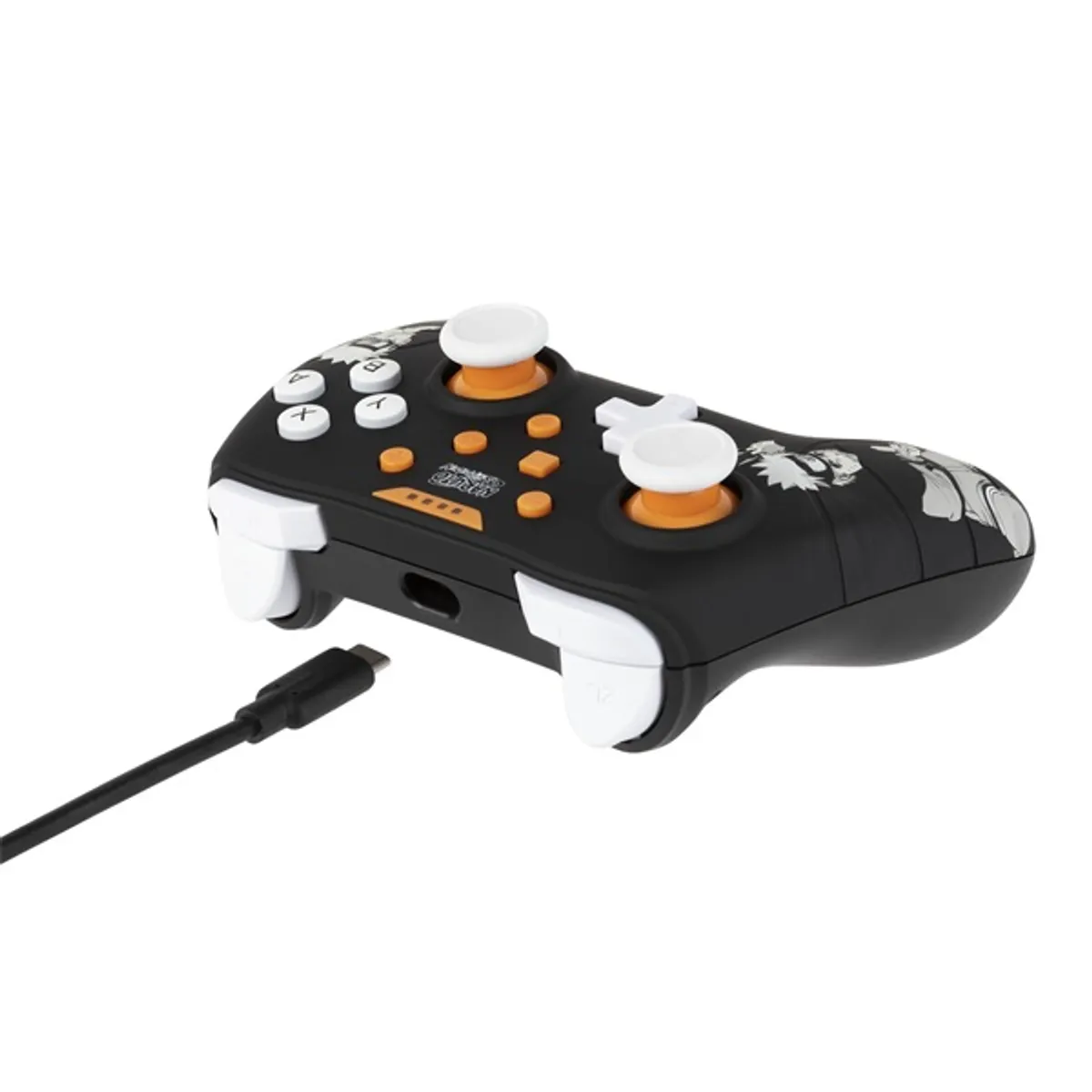 KONIX KX-NAR-SW-PAD-BLA Naruto Nintendo Switch kontroller fekete USB 3 m kompatibilis Switch, Switch OLED, Windows 8-11 #3