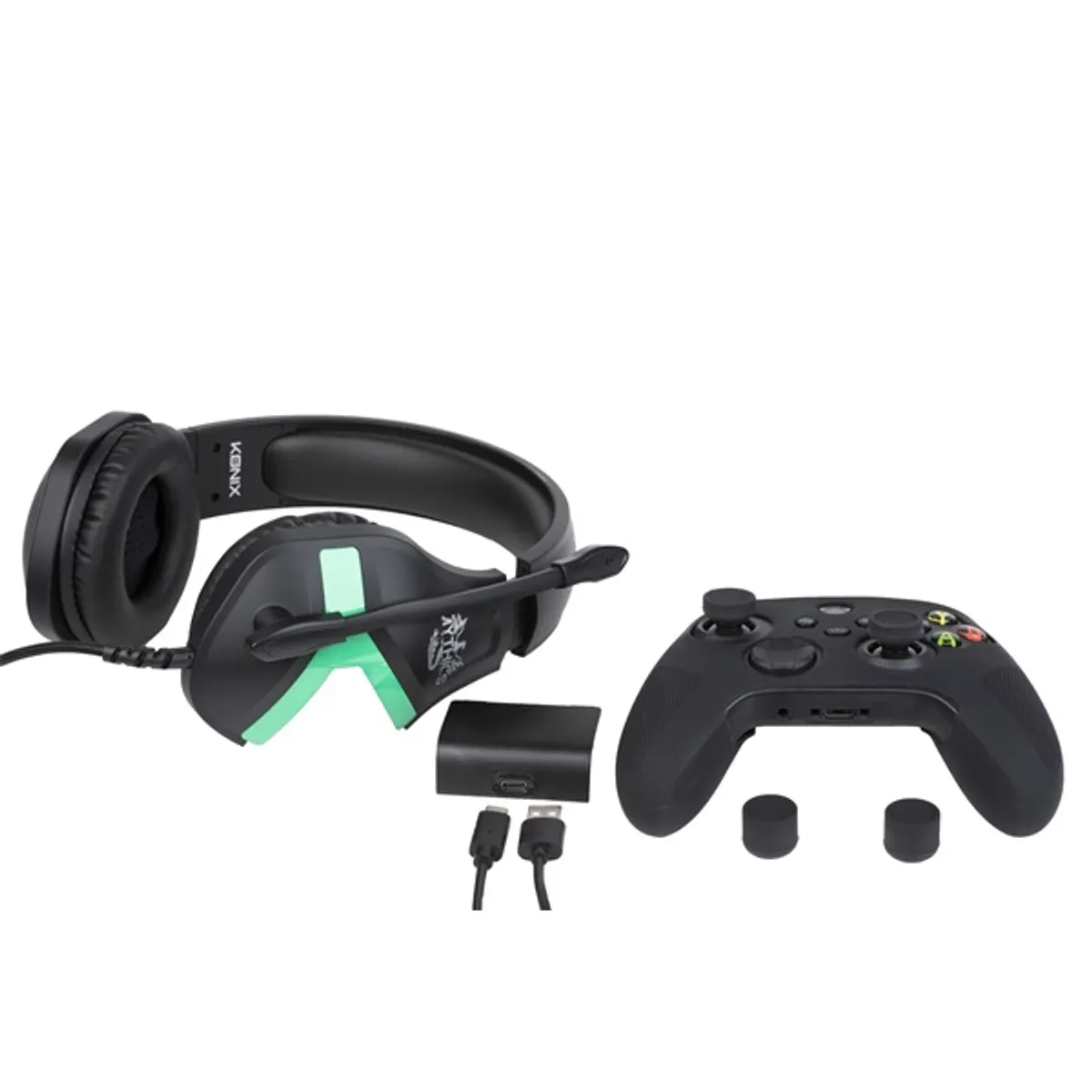 KONIX KX-GPK-CHRONOS Chronos gamer csomag fekete #1