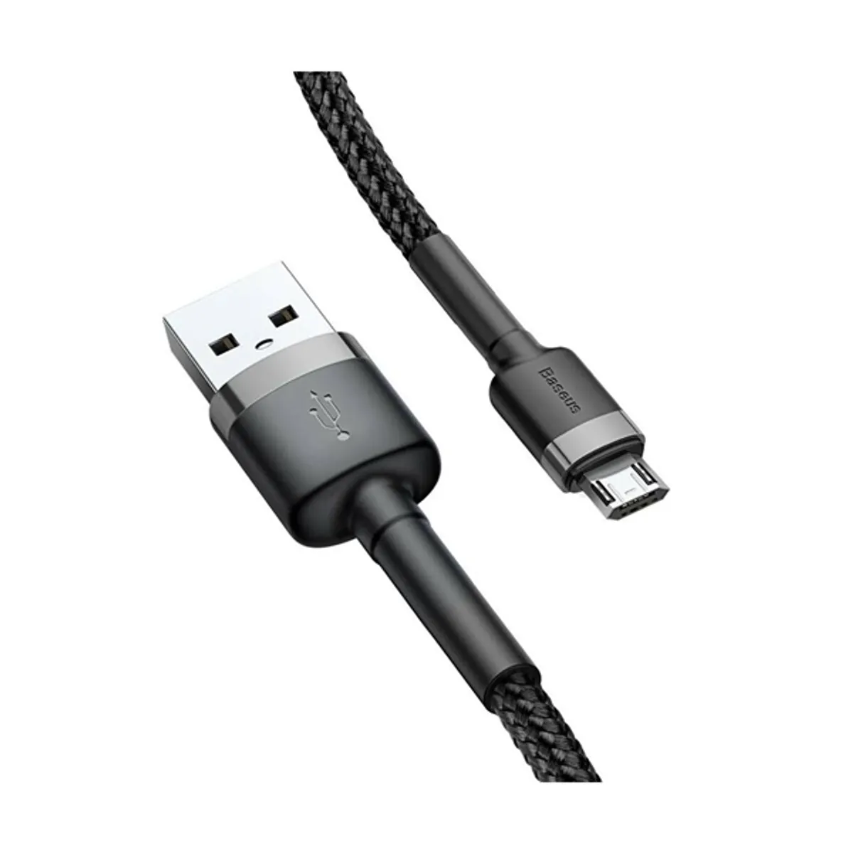 Baseus CAMKLF-BG1 Cafule USB-A Micro USB kábel 1m fekete-szürke #3