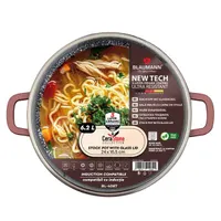 Blaumann BL-4087 Cerastone Collection 6,2 L alumínium bronz lábas fedővel 24 cm #2