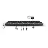 RAPOO 00226412 UCK-6001 8in1 USB-C elosztó fekete HDMI 2.0 4K 60Hz PD 100W #8