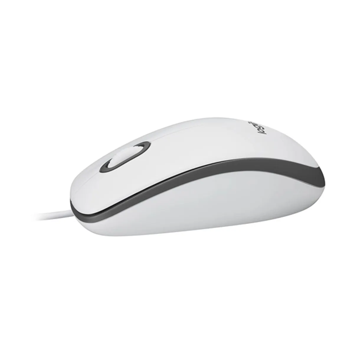 LOGITECH 910-006764 M100 Kétkezes USB Optikai 1000 dpi 2+1 gomb 180 cm Újrahasznosított műanyag Fehér #4