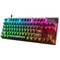 Steelseries 64848 Apex 9 TKL OptiPoint Optical RGB gombonkénti világítás, leválasztható USB-C kábel, állítható magasság