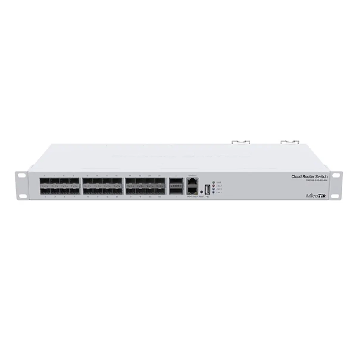 MIKROTIK CRS326-24S+2Q+RM Cloud Router Switch 24x SFP+ 2x QSFP+ L3 menedzselheto rackbe szerelheto #1