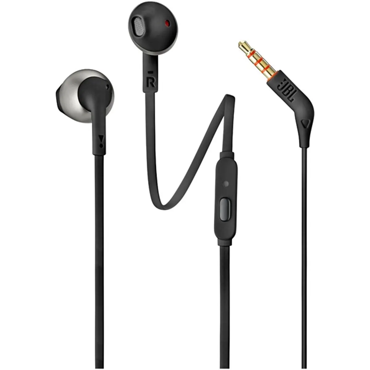 JBL JBLT205BLK T205 Fekete 118 cm 3,5 mm 20 Hz - 20 kHz 32 ohm 2.0 mikrofonos fülhallgató #1