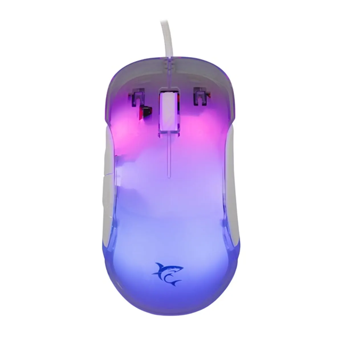 White Shark WS GM-5017W Mordred-W fehér USB optikai 12800dpi 7 gombos rgb #1