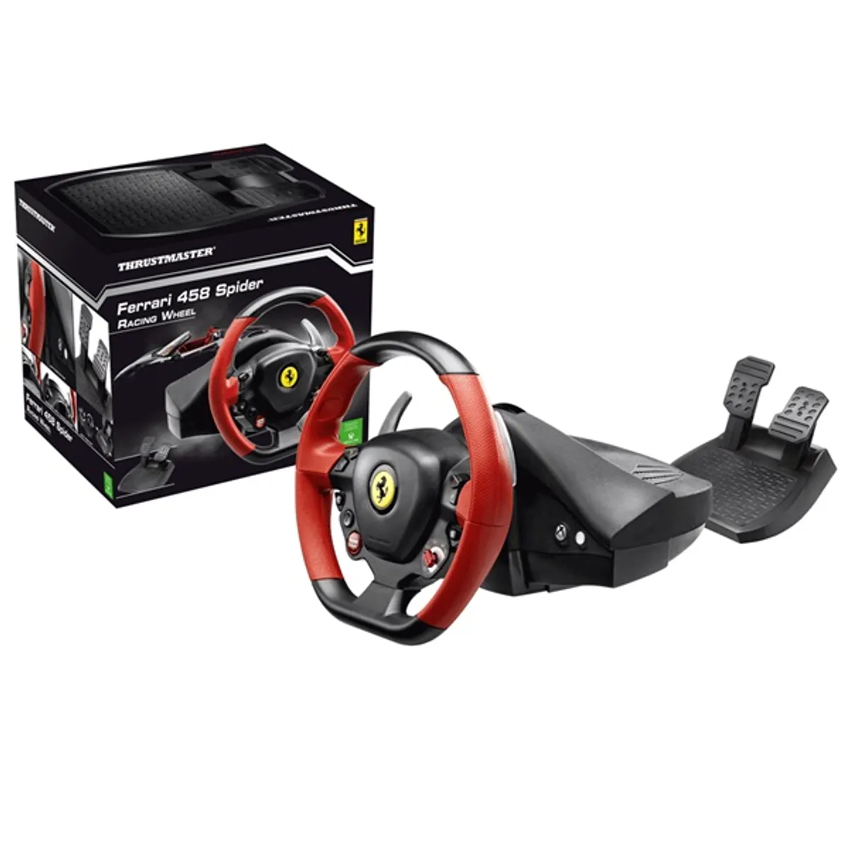 THRUSTMASTER 4460105 Ferrari 458 Spider kormány 9 gombos, vezetékes, FFB, kompatibilis Xbox One Series X #6