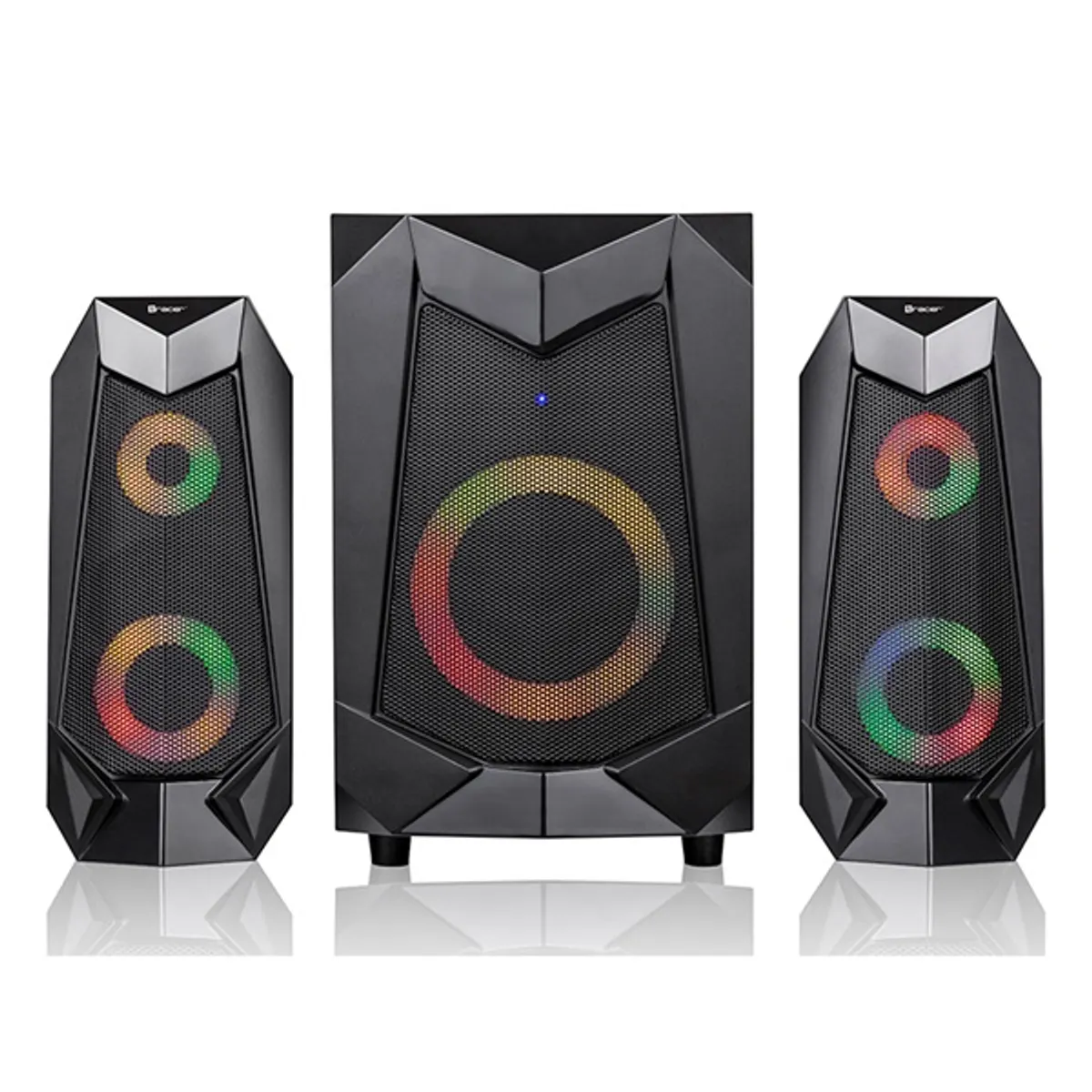 TRACER TRAGLO46497 Hi-Cube 2.1 PC-s hangfalszett Fekete 20W Vezetékes és vezeték nélküli Bluetooth #2
