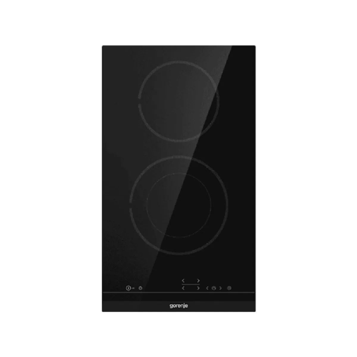 Gorenje 730780 kerámia főzőlap 2 zónás fekete érintőpanel stopgo staywarm gyerekzár időzítő #1