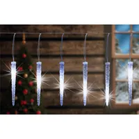 HOME KJL 35 Fényfüzér jégcsap LED IP44 kültéri 5 m átlátszó