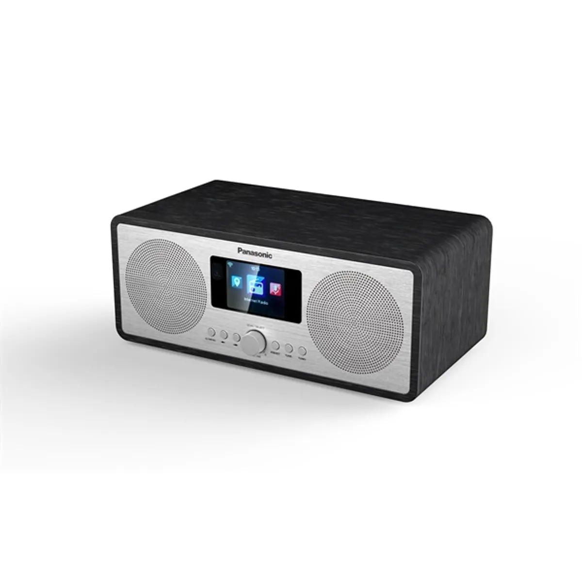 Panasonic RF-D40EG-K DAB FM internetes Bluetooth WiFi USB TFT LCD távirányító óra ébresztő #1