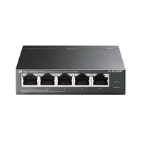 TP-LINK TL-SF1005P 5-portos 10-100 Mbps asztali PoE switch 4 PoE porttal 58W