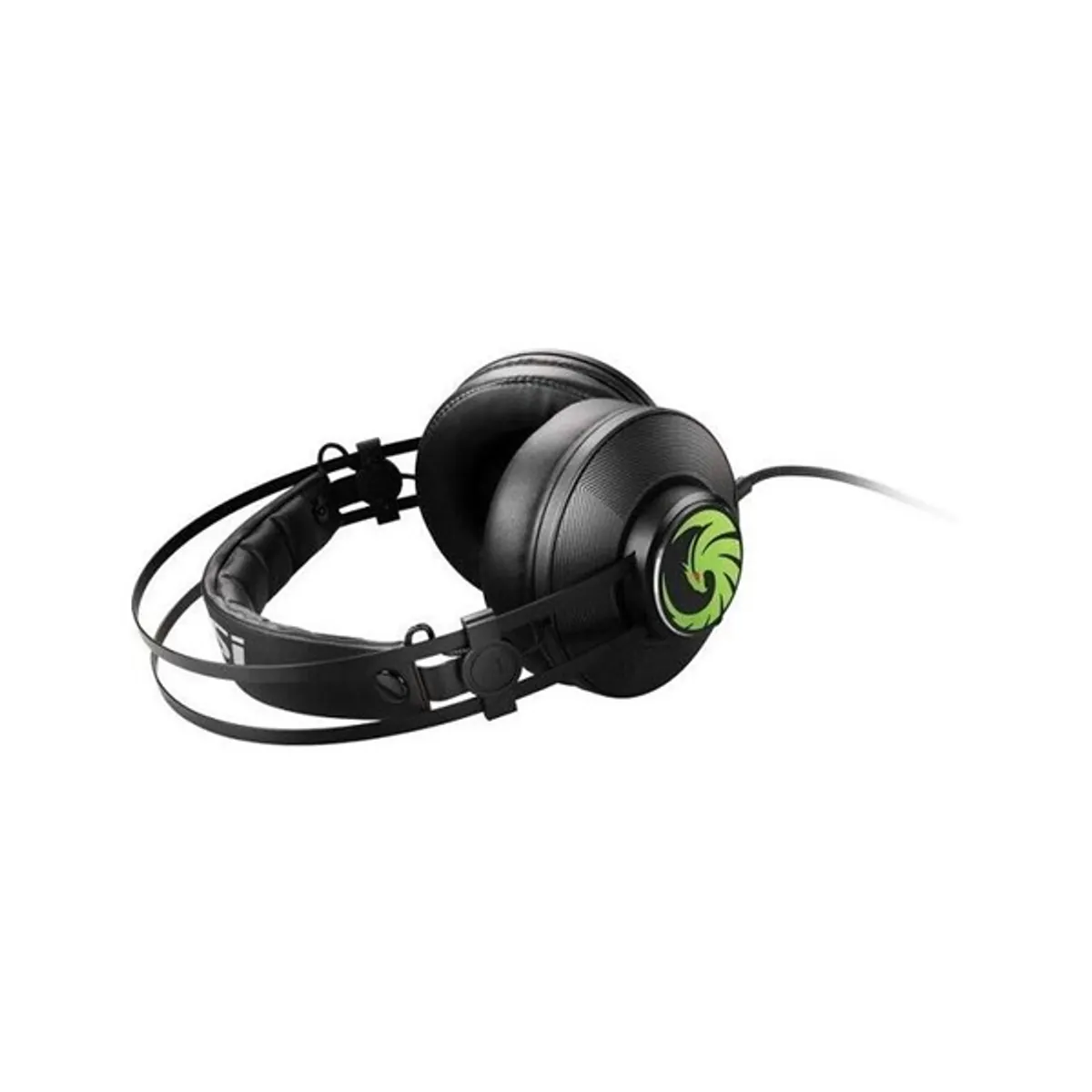 MSI S37-21000A3-V33 ACCY SHP-201 fejhallgató mikrofon beépített 2.0 3,5 mm fekete 150 cm PC és konzol 32 ohm 20-20000 Hz #3