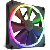 NZXT RF-R14SF-B1 F140 RGB 140 mm fekete 12V PWM RGB FSB 7 lapátok