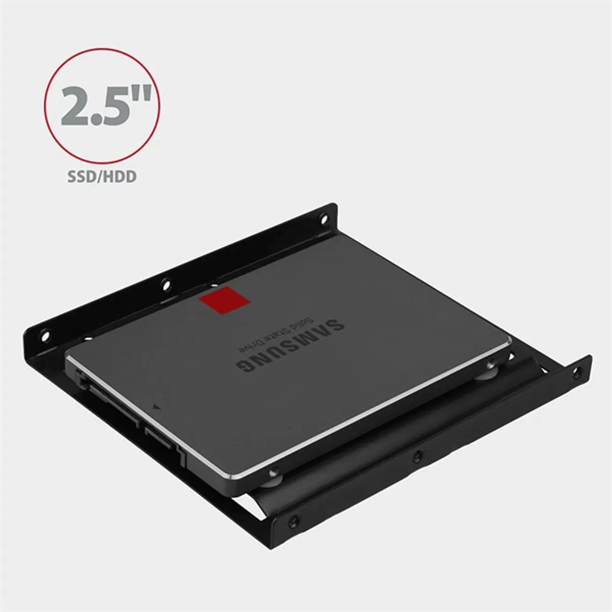 Axagon RHD-125B 2.5"-3.5" beépítő keret #2