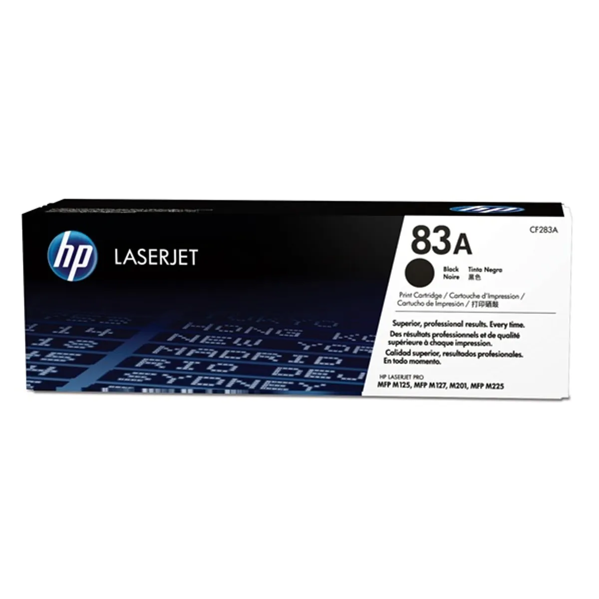 Hewlett Packard CF283A fekete toner kompatibilis M125, M127, M201, M225 #1