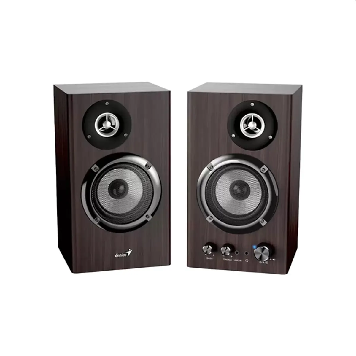 Genius 31730055401 SP-HF1812BT PC-s hangfalszett Bluetooth sötétbarna 50W 40-20000 Hz 3,5 mm AUX #4