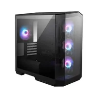 MSI MAG PANO M100R PZ mATX 4x ARGB ventilátor 270 fok panorámás üveg oldallap GPU 390 mm