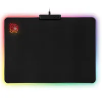 Thermaltake MP-DCM-RGBSMS-01 Draconem RGB Cloth Edition Egérpad 355x255x4 mm fekete gumi RGB világítás csúszásgátló #3