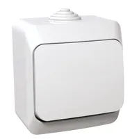 Schneider WDE000560 Cedar Plus IP44 fehér váltókapcsoló
