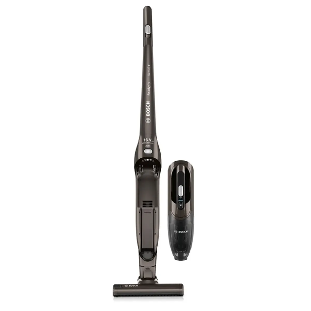BOSCH BCHF2MX16 2in1 Serie2 akkumulátoros 16V Li-Ion, 40 perc, portartály, ciklon szűrőrendszer, mosható szűrő, kivehető kézi egység #3