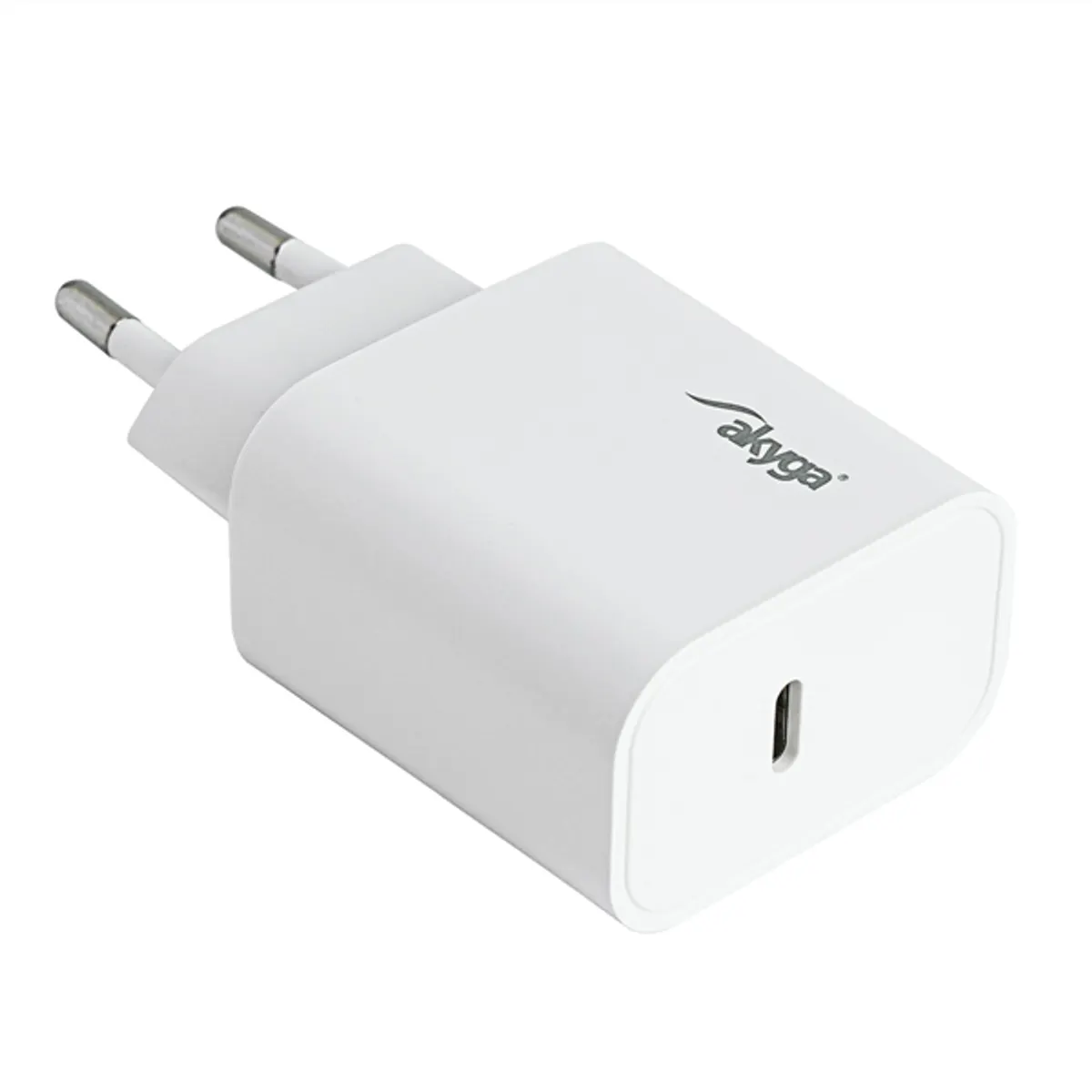 AKYGA AK-CH-18 USB-C PD gyorstöltő 20W QC3.0 PD3.0 univerzális fehér #3