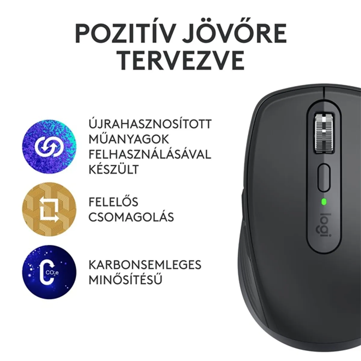 LOGITECH 910-006929 MX Anywhere 3S Grafitszürke 8000 DPI Bluetooth USB-C #3