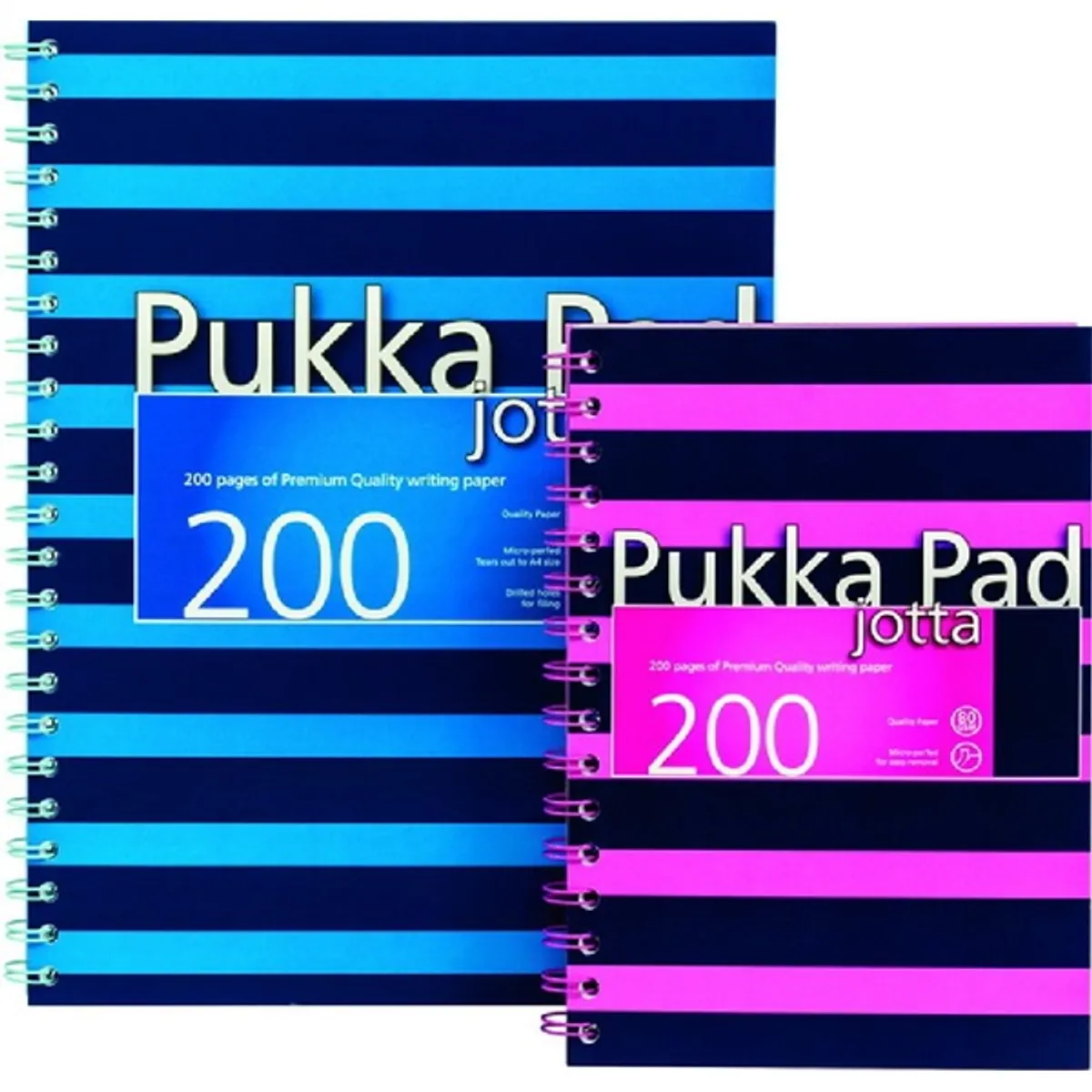 Pukka pad A15579681 Jotta pad navy pink A4 200 oldalas vonalas spirálfüzet #2