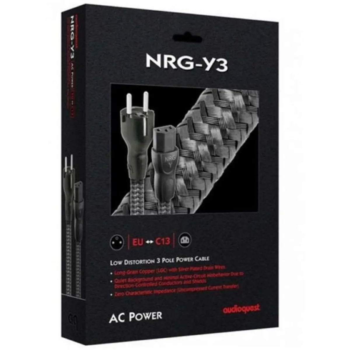 AudioQuest NRGY3EU02 NRG-Y3 200 cm tápkábel #2