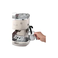 DELONGHI 132106084 ECOV311.BG Icona 15 bar 1100 W 1,4 L 2 csésze Őrölt Cappuccino rendszer Kivehető csepegtető tálca #2