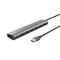 Trust 24967 Halyx 8-portos usb hub táp nélküli