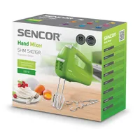 Sencor 41005578 Kézi mixer zöld 200 W 5 fokozat dagasztás keverés kábel 120 cm #9